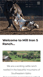 Mobile Screenshot of milliron-sranch.com